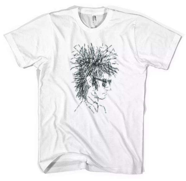 

John Cooper Clarke Unisex T-Shirt All Sizes Colours, White;black