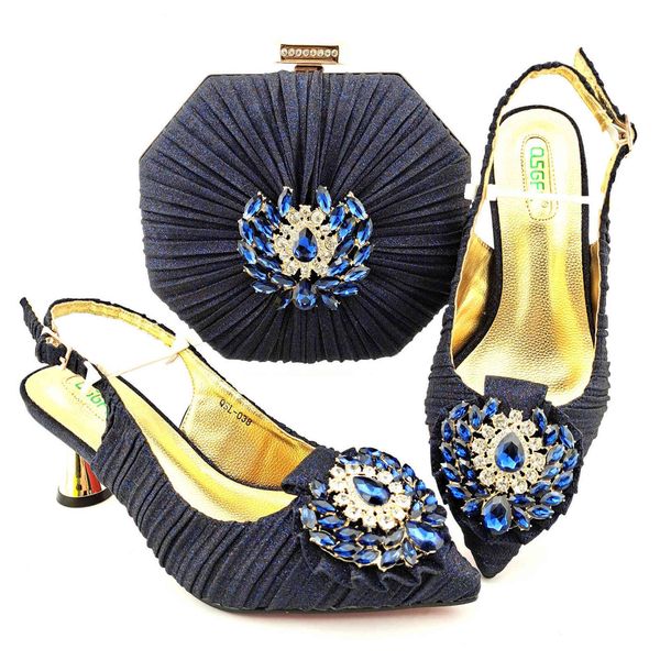 

same 2021 blue lady's thin heel high buckle pointed toe women's shoes, Black
