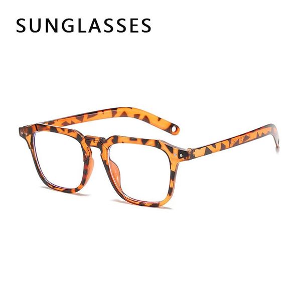 

sunglasses fashion square personality transparent color polygon simple line glasses female gafas de sol cuadradas para mujer, White;black