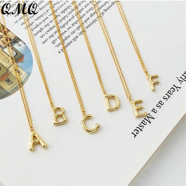 

chains 18k gold plating 925 sterling silver dainty a-z initial letters necklace for women golden name necklaces couple jewelry gifts