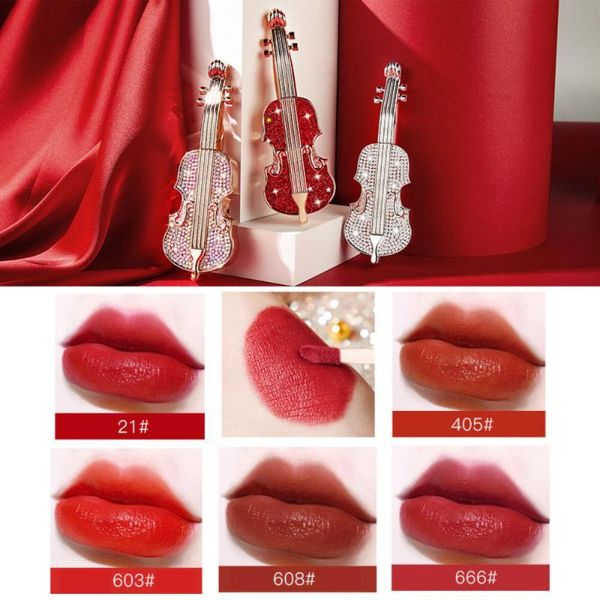 

lip gloss velvet mist air glaze not easy to fade moisturizing liquid lipstick gifts for ladies makeup tslm1