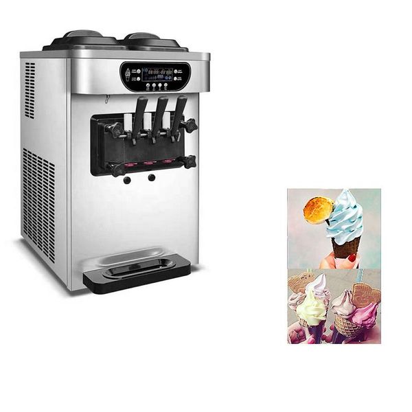 

ice cream making machine commercial soft 220v deskintelligent sweetener