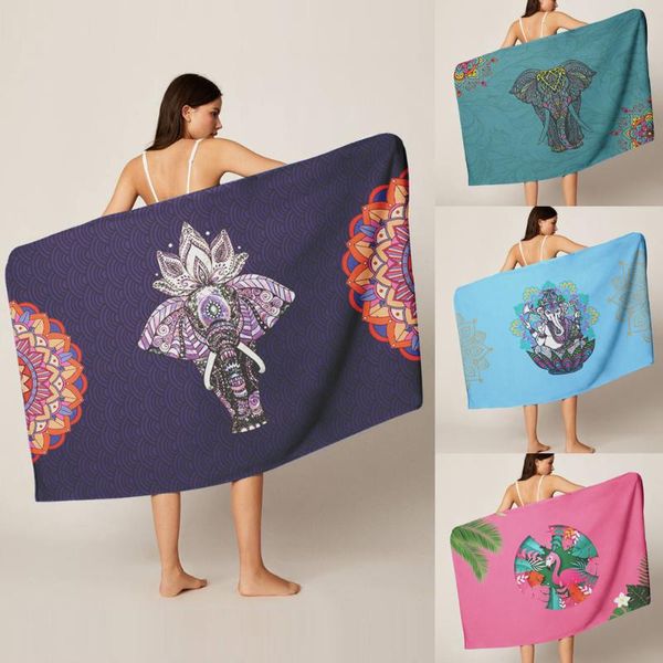 

towel style mandala beach blanket hippie bath rectangular picnic mat yoga 70x140cm color napkin