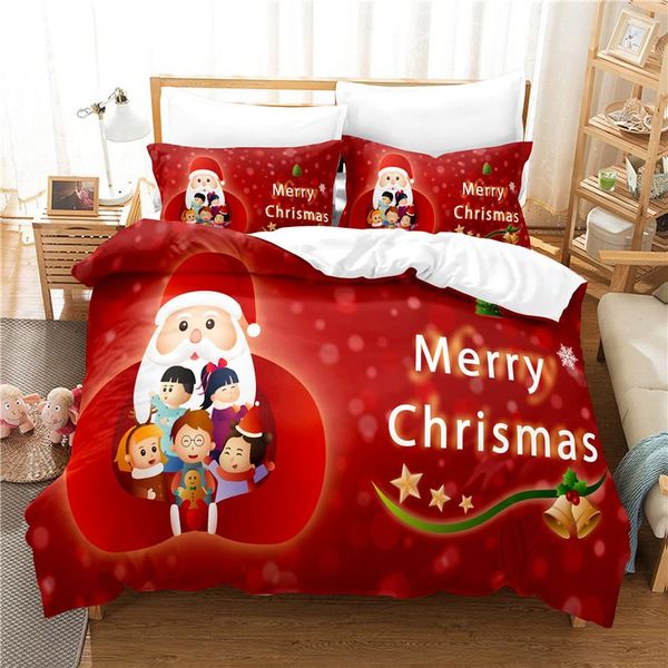 

bedding sets christmas kids cover set 3d digital printing bed linen fashion design comforter