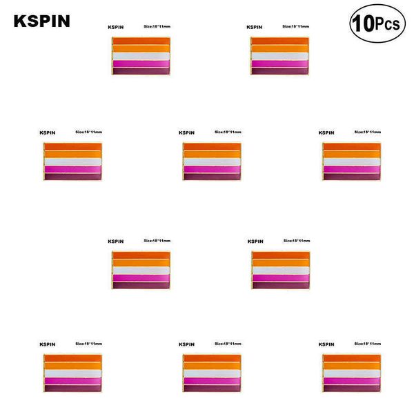 

sun set pride badge lapel pin brooches pins flag badge brooch badges, Gray