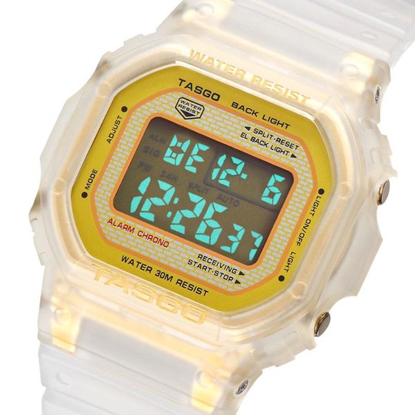 

sport women watches multifunction waterproof led display digital watch outdoor ladies bracelet wristwatch relogio feminino wristwatches, Slivery;brown