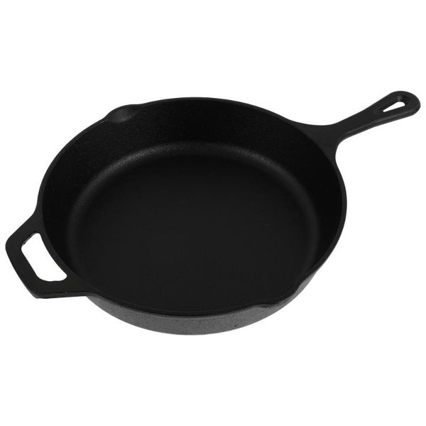 

pans 1pc non-stick frying pan outdoor camping pot round shape kitchen supply