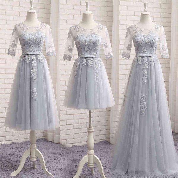 

prom luxury boutique occasion dresses grey sister group bridmaid 2021 banquet elegant short medium long mh bandage small, Black
