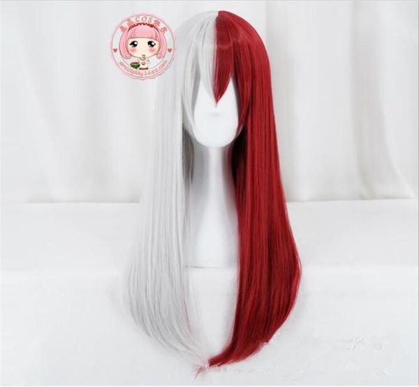 

party masks my boku no hero academia todoroki so anime cosplay wig + cap a371