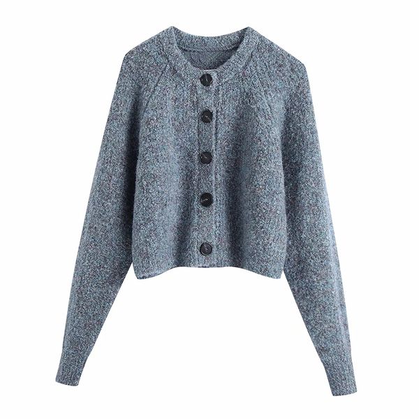 

women elegant cardigan vintage jumper short style autumn winter knitted female cardigan coat 210520, Black;brown