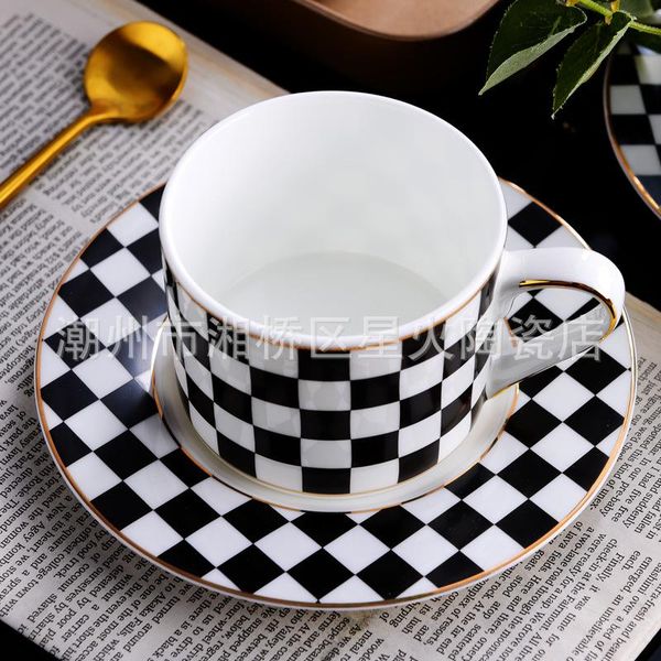 

mugs ceramic coffee cup scented european gold rim mug
