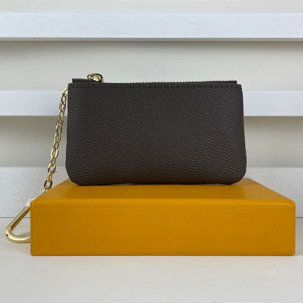 

women key pouch wallets designer fashion mini coin purse card holder leather ladies zipper bag have 4 colors, Red;black