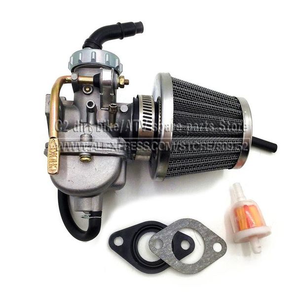 

motorcycle fuel system pz20 20mm carburetor carb for 50cc 70cc 90cc 110cc 125cc 135 kazuma atv quad go kart sunl