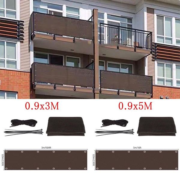 

shade balcony sunshade privacy screen windbreak net garden fence weatherproof plant protector cover home guardrail safety shades