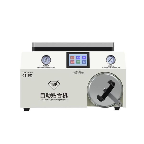 

power tool sets tbk-408a oca vacuum laminating & bubble-removing machine for 15 inch smartphone pad ipad cell phone repairing defoami