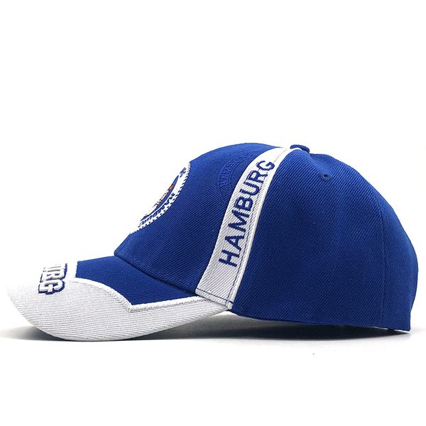 

cross-border hamburg fortress national 3d embroidery baseball cap amazon men and women spring summer autumn sun hat fishing hat, Blue;gray