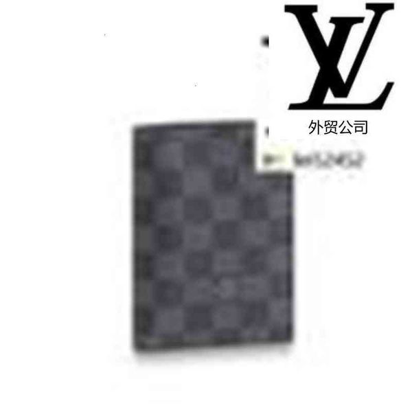 

key brand designer luxury e0e2 n64411 card passport cover men real leather long evening wallet chain wallets compact purse clutches, Red;black