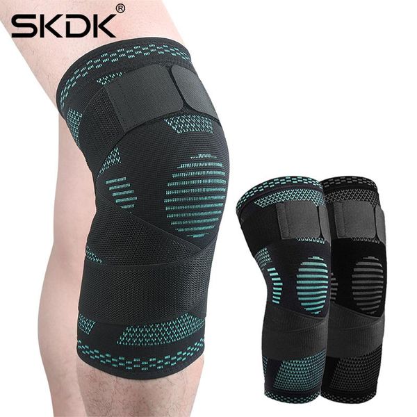 

elbow & knee pads skdk silicone anti-slip nylon brace support compression sports pad cycling running tennis pain relief, Black;gray