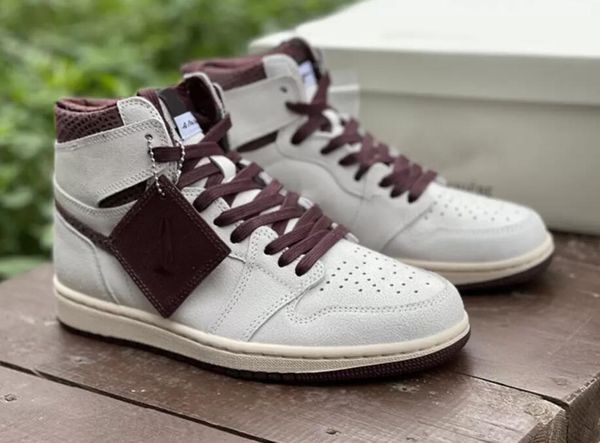 Maniere Bordeaux Schuhe 1S High OG Rebellionaire Crush 3S Mocha White Medium A Ma Black White Particle Grey Outdoor 1 Burgundy Sports