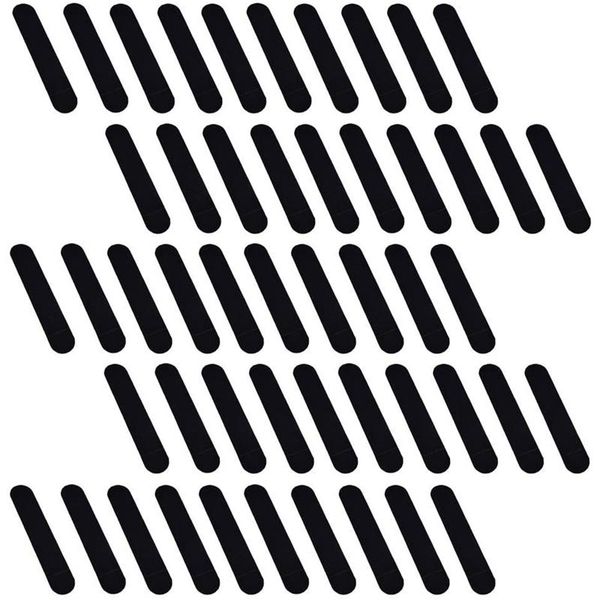 

50pcs flocking pencil case holder single pack universal pen black bags