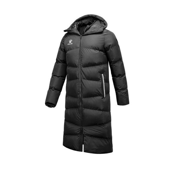 

running jackets men's cotton jacket couple hooded warm coat training sports team uniform padded overcoat, Black;red