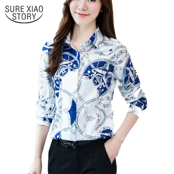 

arrived women spring long sleeved blouse female thin shirt office lady clothing fashion bottoming d176 30 210506, White