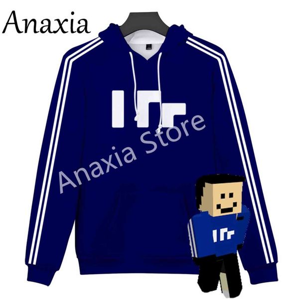 

men's hoodies & sweatshirts cool cosplay merch dream-smp fashion 2d long sleeve streetwear with hoodie sweatpants female/male harajuku, Black