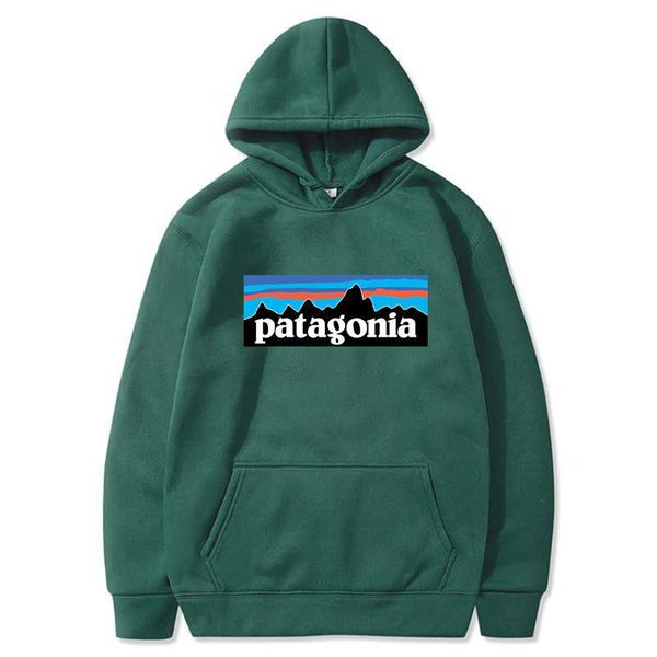 

brand hoodie hoodies fashion patagonia mens designer fast sports outdoors casual cotton for men and women asia size, Black