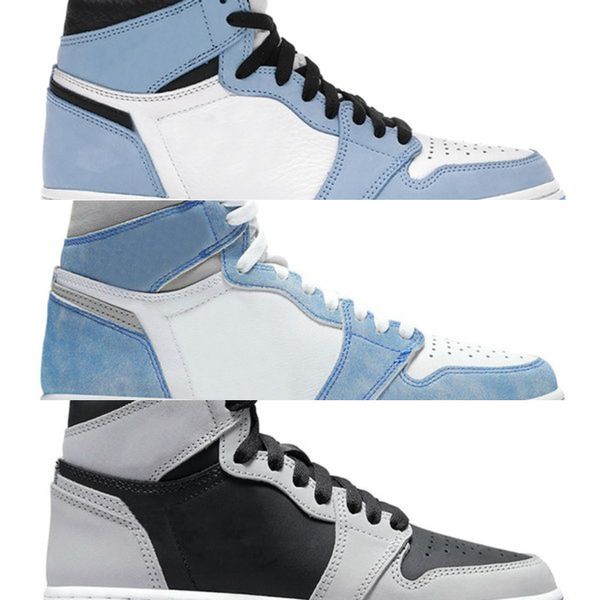 

2021 mens basketball shoes 1s womens hyper royal shadow 2.0 university blue bred patent dark cactus jack green men trainer sport sneakers07b