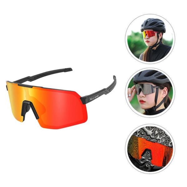 

outdoor eyewear 1pc professional sunglasses uv protection for bicycling (assorted color)