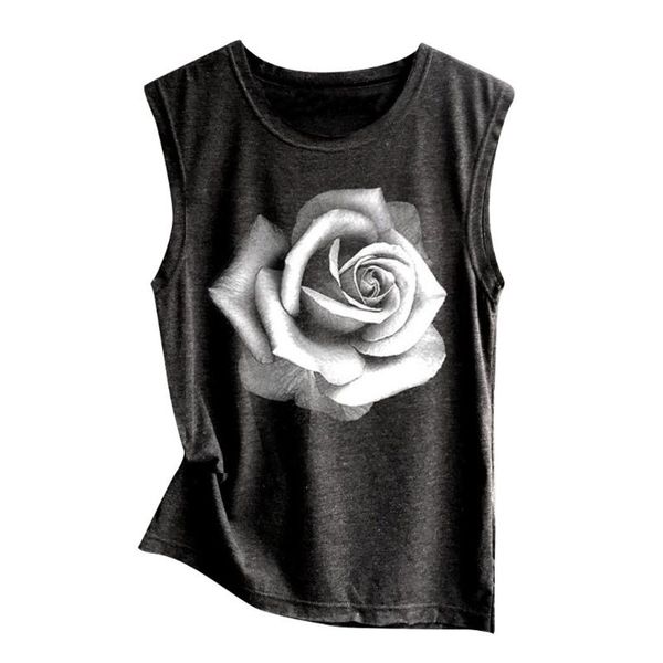 

summer women sleeveless print shirt casual loose tank soft comfortable regular fit wear letter printed#2 maternity dresses, White