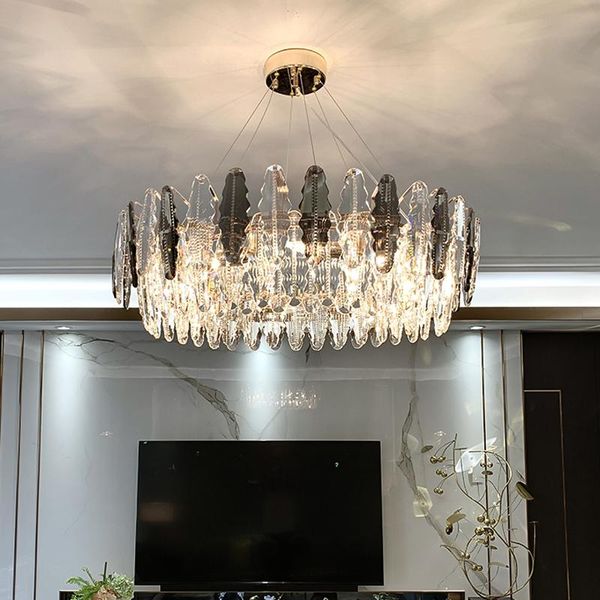 

chandeliers postmodern luxury chandelier lighting living room crystal lamp personality bedroom dining nordic hanging lights
