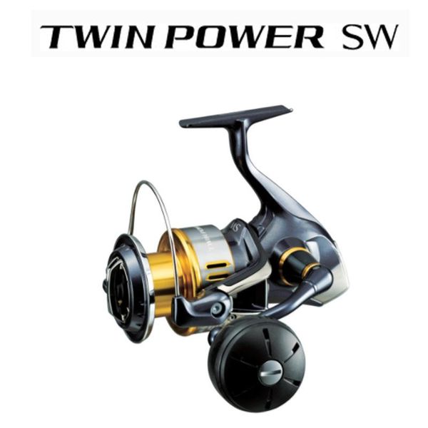 

100% original shimano twin power sw seawater fishing reel 6000pg 8000pg 10000pg 14000xg 11+1bb haganesaltwater wheel baitcasting reels