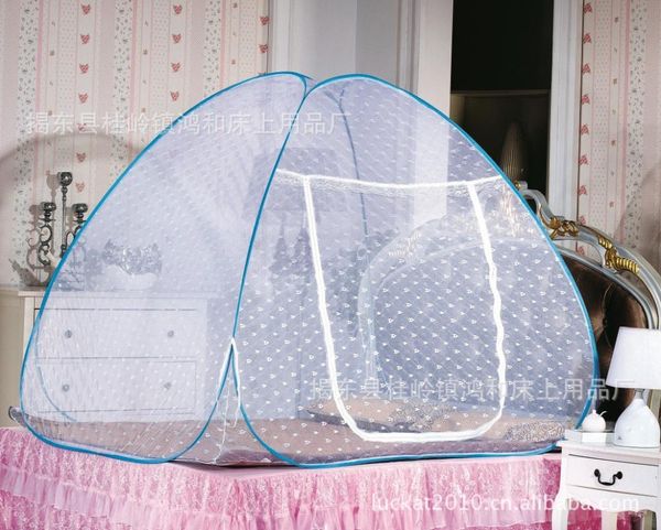 

mosquito net steel wire magic folding installation mongolian yurt white yarn, random color