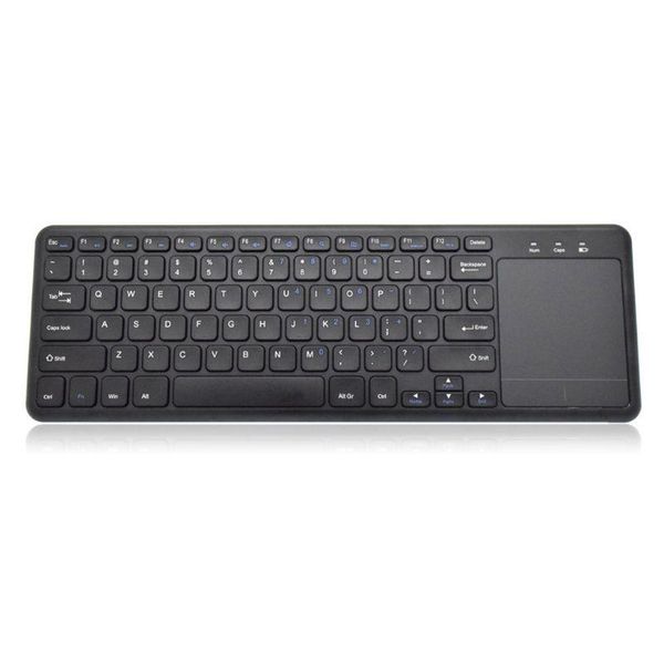 

2.4g portable wireless keyboard with touchpad and numpad ultra-thin office home keypad computer accessories t5ua keyboards