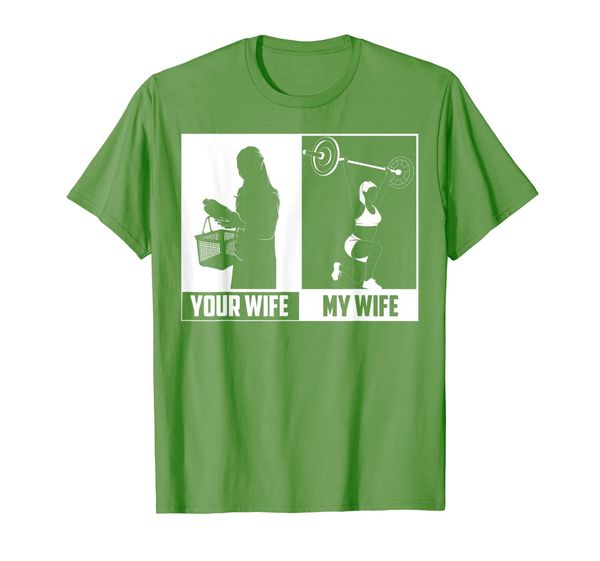 

your wife my wife shirt | cute work-out weightlifter gift, White;black