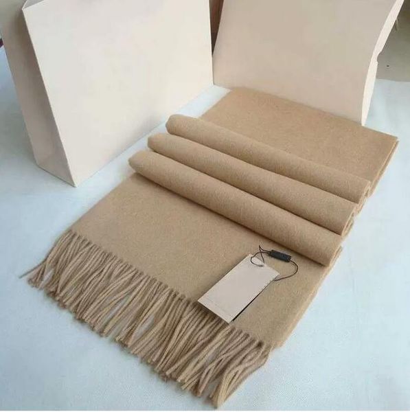

with box gift winter luxury 100% cashmere scarf men and women designer classic big plaid scarves pashmina infinity scarfs cm, Blue;gray