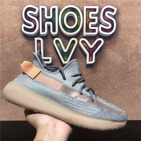 

men women boost running shoes pearl stone tail light cinder 3m static reflective mesh breathable mens womens trainers sneakers chaussures sh