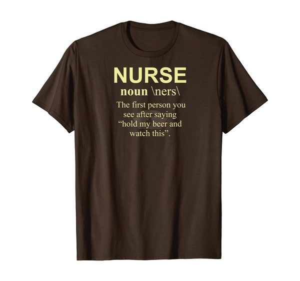 

Funny Noun Nurse Definition T-Shirt LPN RN CNA Cool Gift, Mainly pictures