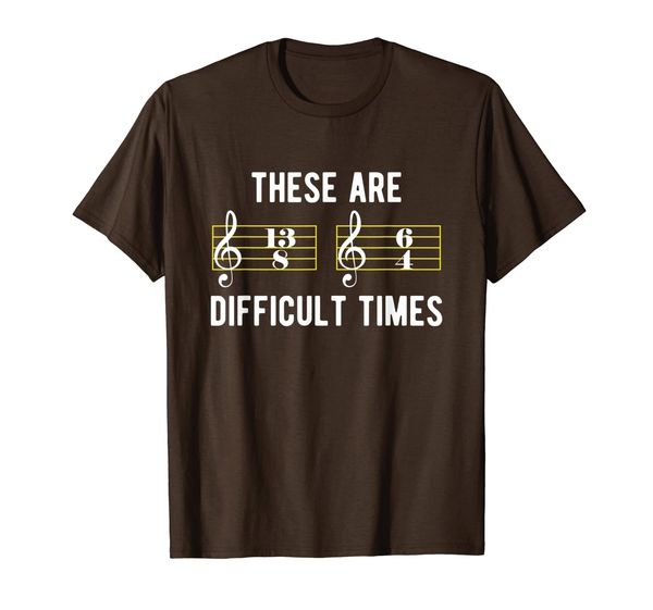 

these are difficult times music lover gifts t-shirt, White;black