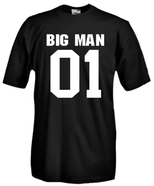 

t-shirt j933 big dad gift father's day mesh inspired santa, White;black