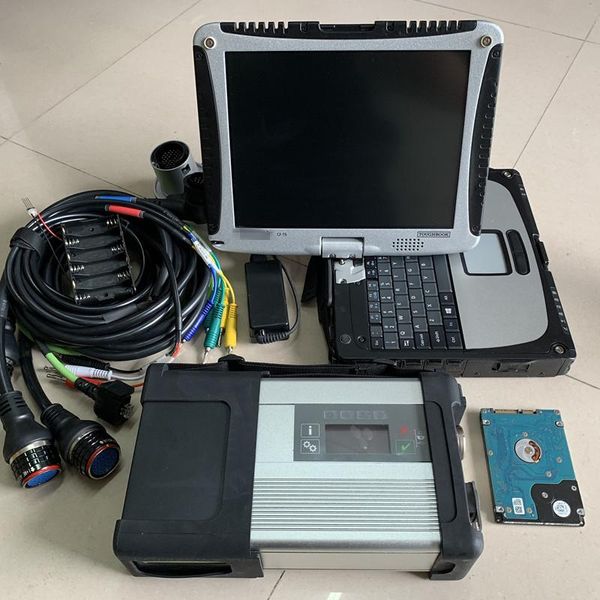 

code readers & scan tools est mb sd c5 star diagnosis connect compact 5 tool with 500g hdd software 2021.07v in cf-19 military laptop