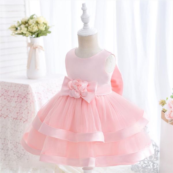 

kids for girls cute cake girl dress child clothes children evening party green red blue baby clothing, Red;yellow