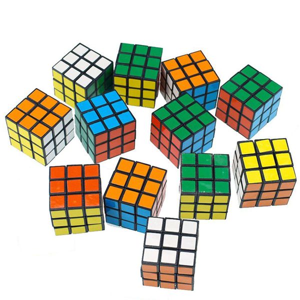 Crianças 3cm Mini Puzzle Cubo Babys presentes Magic Cubes Cubes Game Educacional Crianças Brinquedos