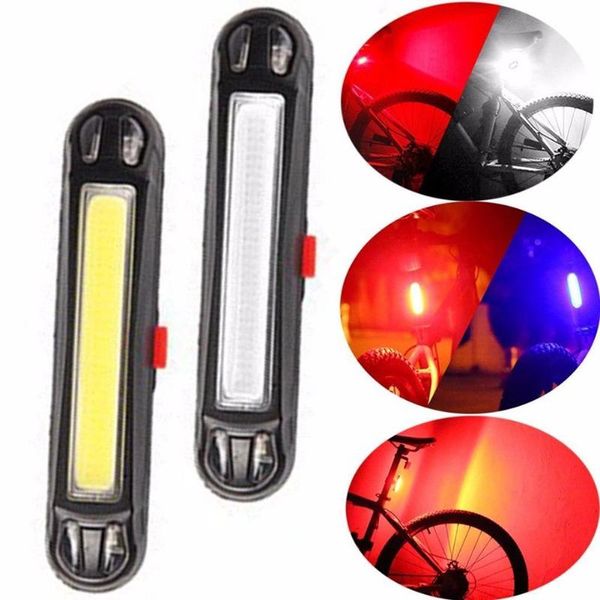 

bike lights light waterproof rear tail led safety warning taillight lamp bicycle rechargeable mountain cycling