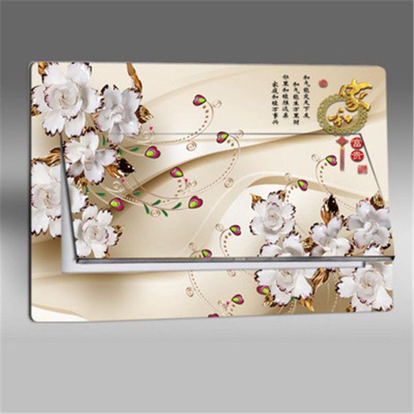 

wall stickers customized distribution box cover decorative meter weak current multimedia