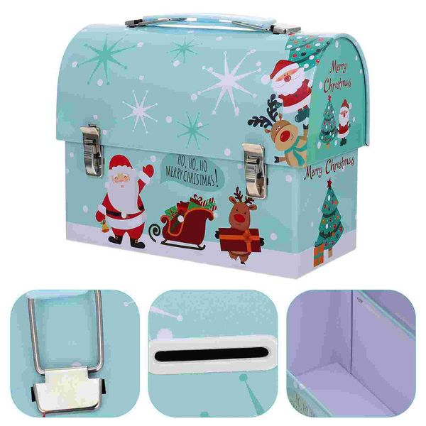 

gift wrap 1pc xmas wrapping box delicate tinplate sweets storage