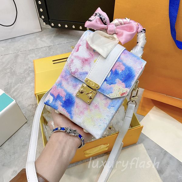 

2021 latest mini small box bag shoulder crossbody bags tote european and american fashion trend designers lady purses handbag