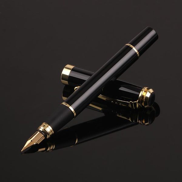 

metal ef tip business fountain pen student calligraphy office sign iridium pens