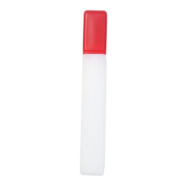 

storage bags 41x6cm plastic clear knitting needle crochet hook tube case holder